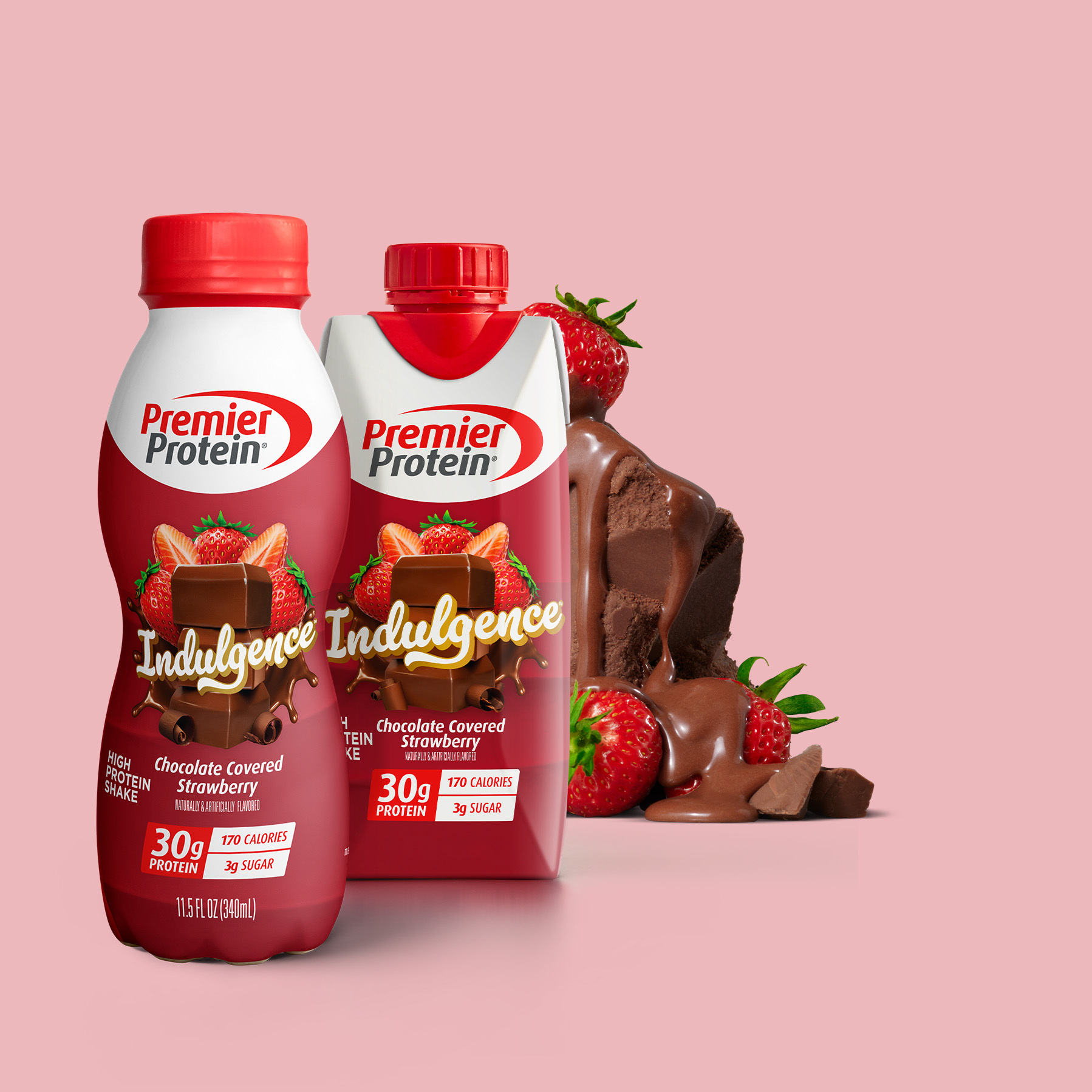 Chocolate Covered Strawberry Indulgence Protein Shake - Image 4